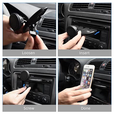 Universal Adjustable CD Player Slot Smartphone .